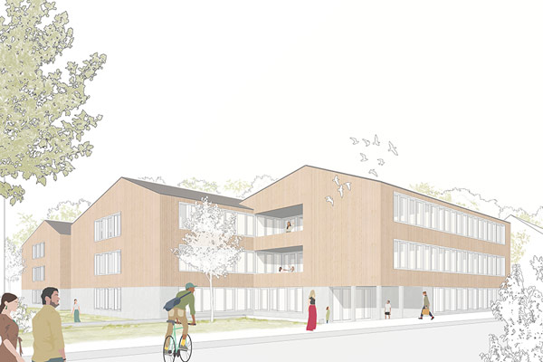 Erweiterung Rosa-Luxemburg-Grundschule, Luckau – 1.Preis